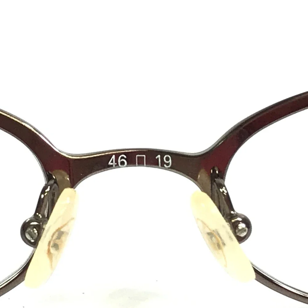 Vintage Ralph Lauren Eyeglasses Frames RL681 OP3R Brushed Gold Oval 46-19-135